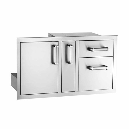 FIRE MAGIC Access Door with Platter Storage & Double Drawer 53816SC